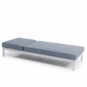 Bain de soleil avec coussin et tablette, inclinable 5 positions (1/5)