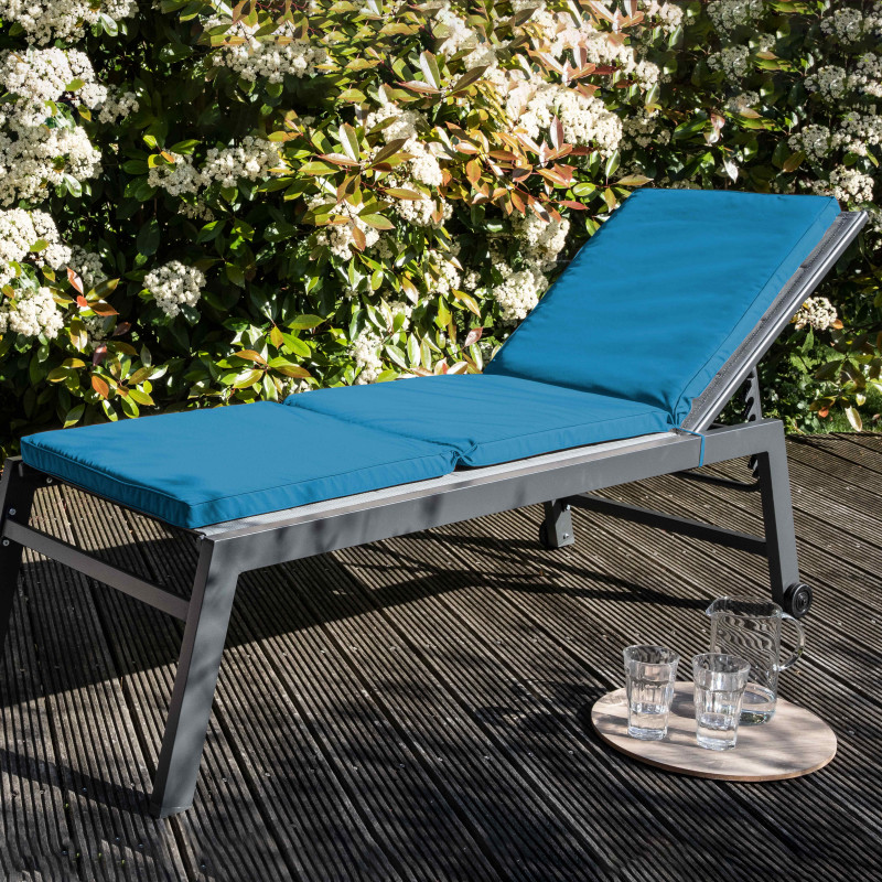 Matelas pour bain de soleil uni - épaisseur de 5 cm | Oviala (6/7)