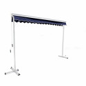 Ensemble store double pente (3 x 3 m) et 4 dalles lestées (1/4)