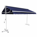 Ensemble store double pente (3 x 3 m) et 4 dalles lestées (1/4)