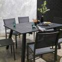 Lot de 2 chaises de jardin en aluminium et textilène (6/10)