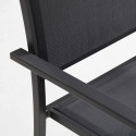 Lot de 2 fauteuils de jardin en aluminium et textilène (7/9)