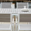 Fauteuil de jardin en aluminium et polywood (11/11)