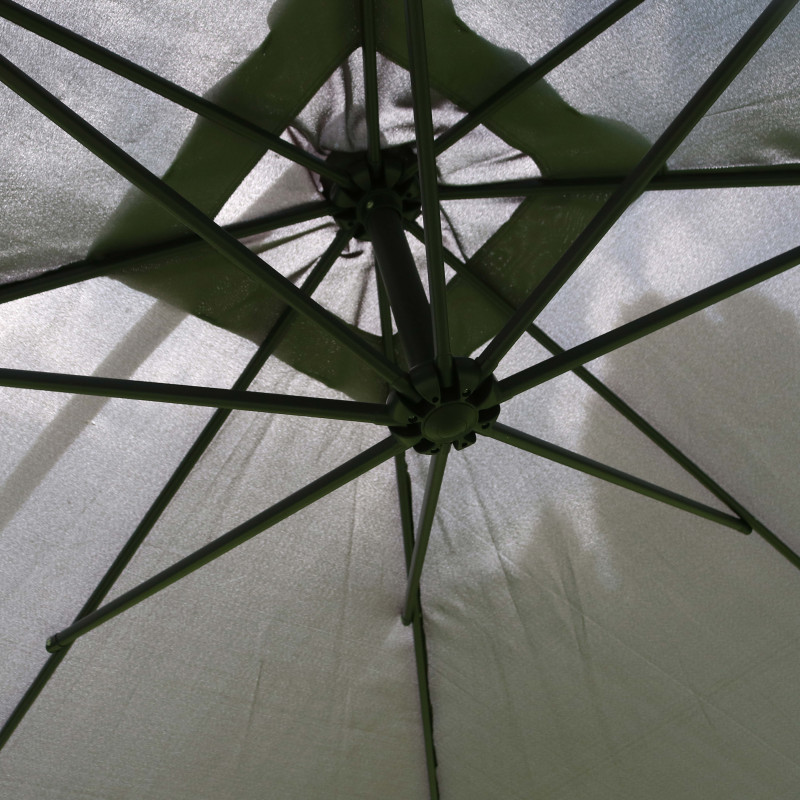 Parasol déporté 4 x 3 m inclinable avec 4 dalles lestées | Mobeventpro