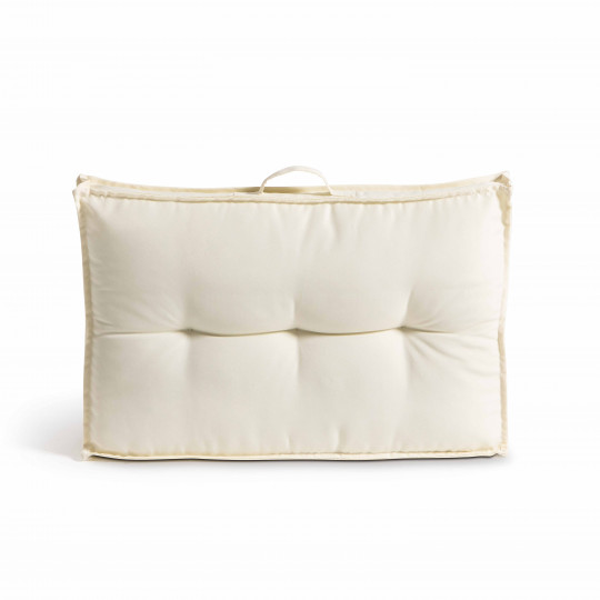 Coussin dossier matelassé (60 x 40 cm)
