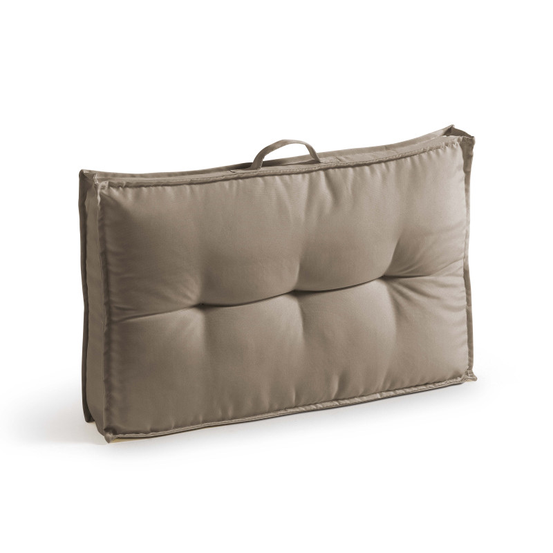 Coussin dossier matelassé (60 x 40 cm)