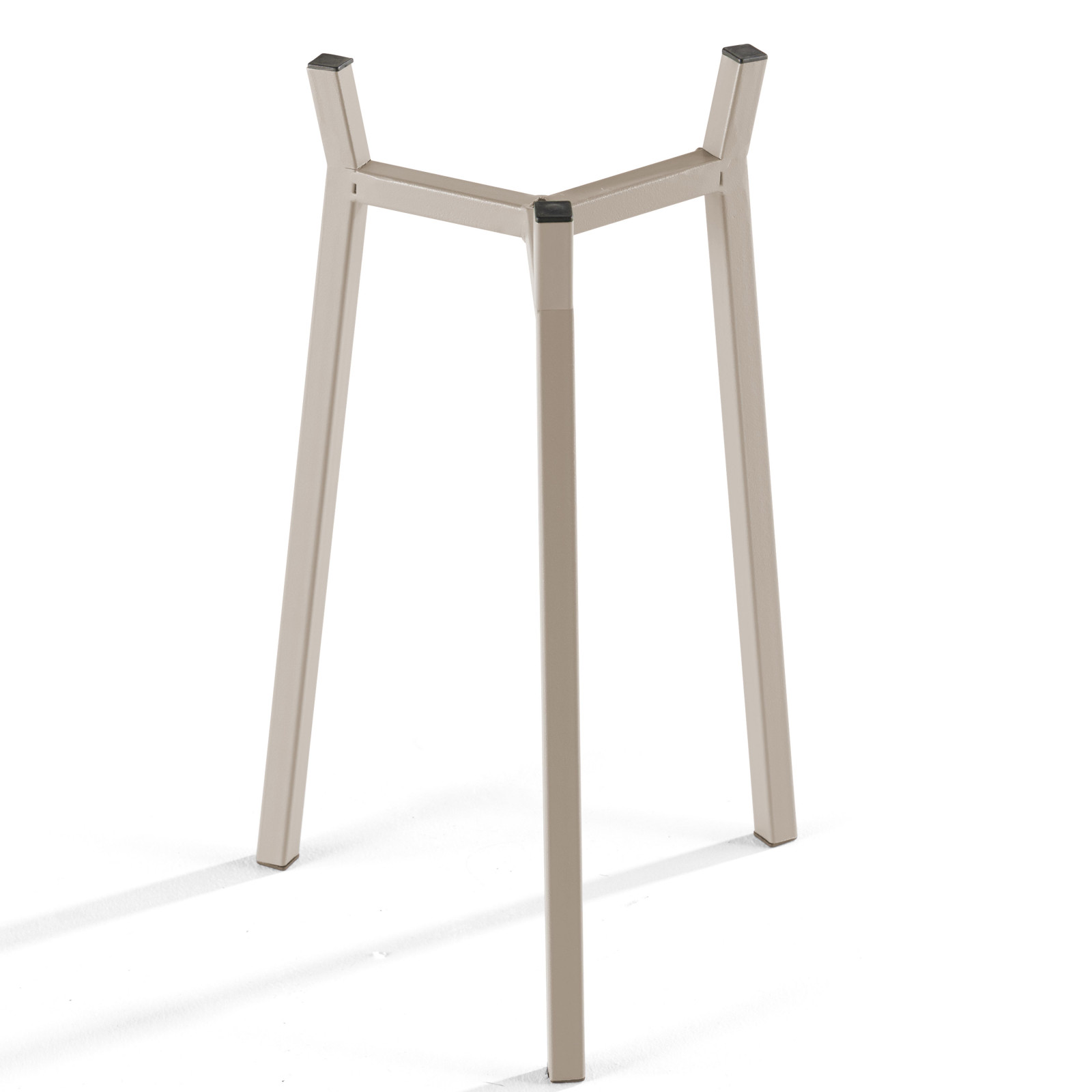 Lot de 2 caches pots sur pied en métal