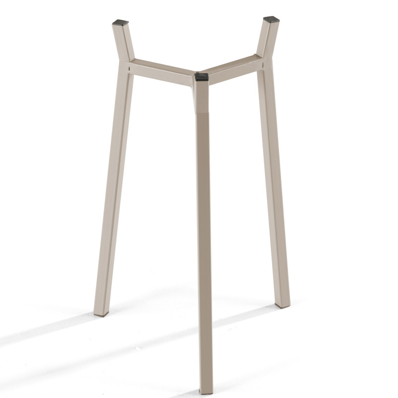 Lot de 2 caches pots sur pied en métal (5/6)