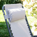 Lot de 2 fauteuils lounge pliant