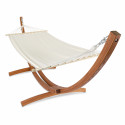 Hamac sur pied en bois