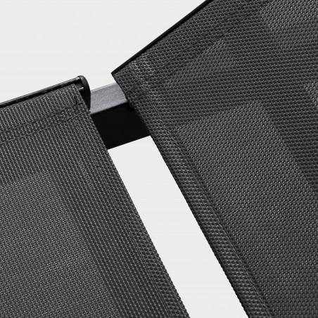 Lot de 2 bains de soleil pliant