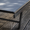 Lot de 2 bains de soleil pliant