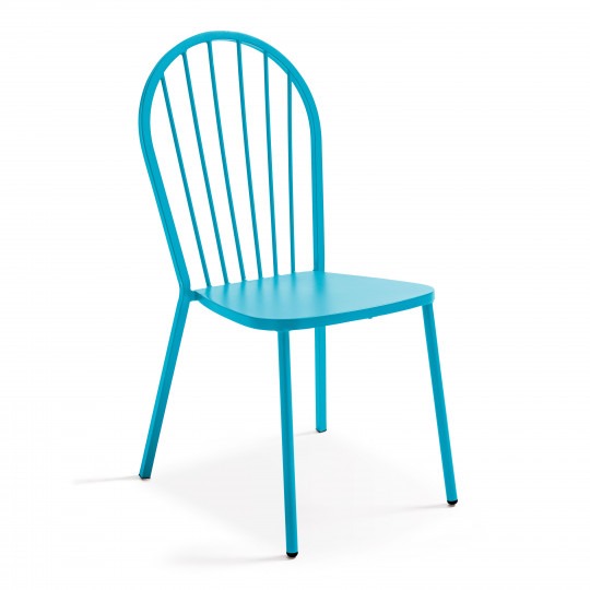 Chaise bistrot en métal