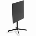 Ensemble table carrée pliable (70 x 70 x 72 cm) + 2 chaises