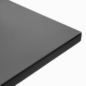 Ensemble table carrée pliable (70 x 70 x 72 cm) + 2 chaises
