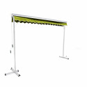 Store double pente avec coffre 3 x 3 m