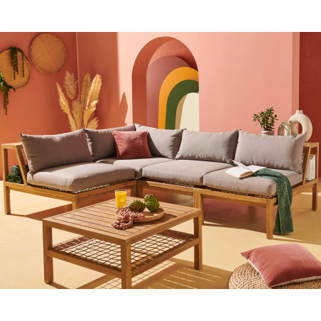 Fauteuil de jardin en bois d'acacia