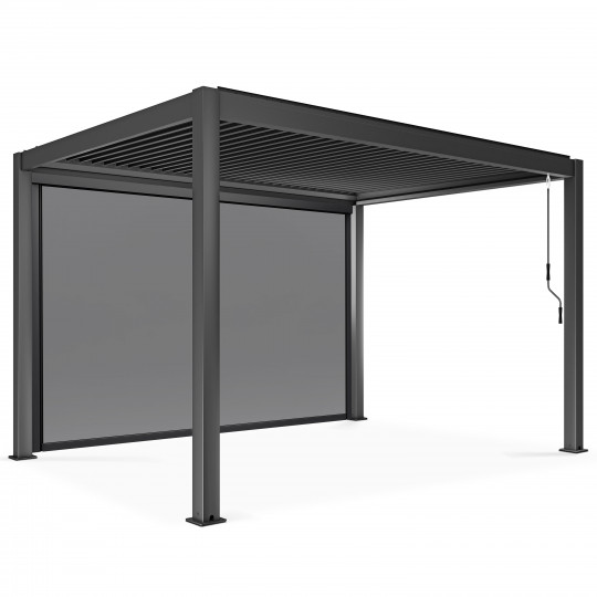 ATHENES TONNELLE 3X4M + STORE MISTRA 2,76X2,4M