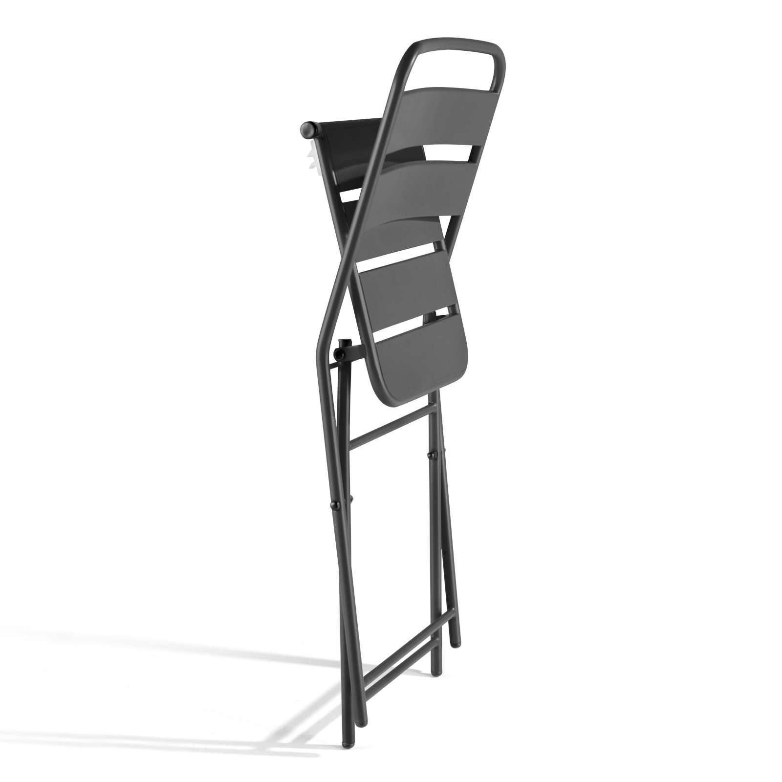 Ensemble table carrée et 2 chaises pliantes