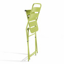Ensemble table carrée et 2 chaises pliantes
