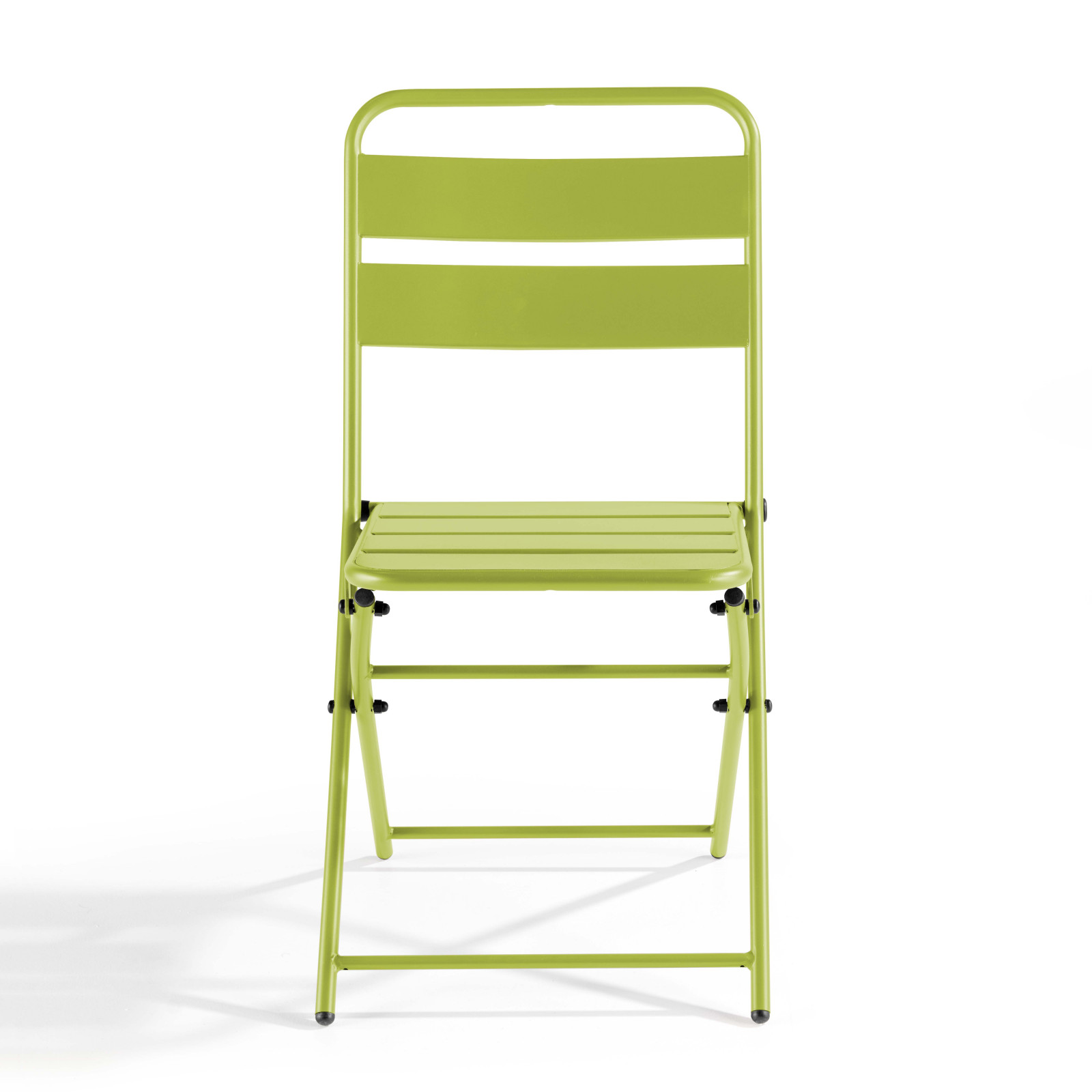 Ensemble table carrée et 2 chaises pliantes