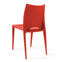 Chaises de jardin en plastique Lot de 4