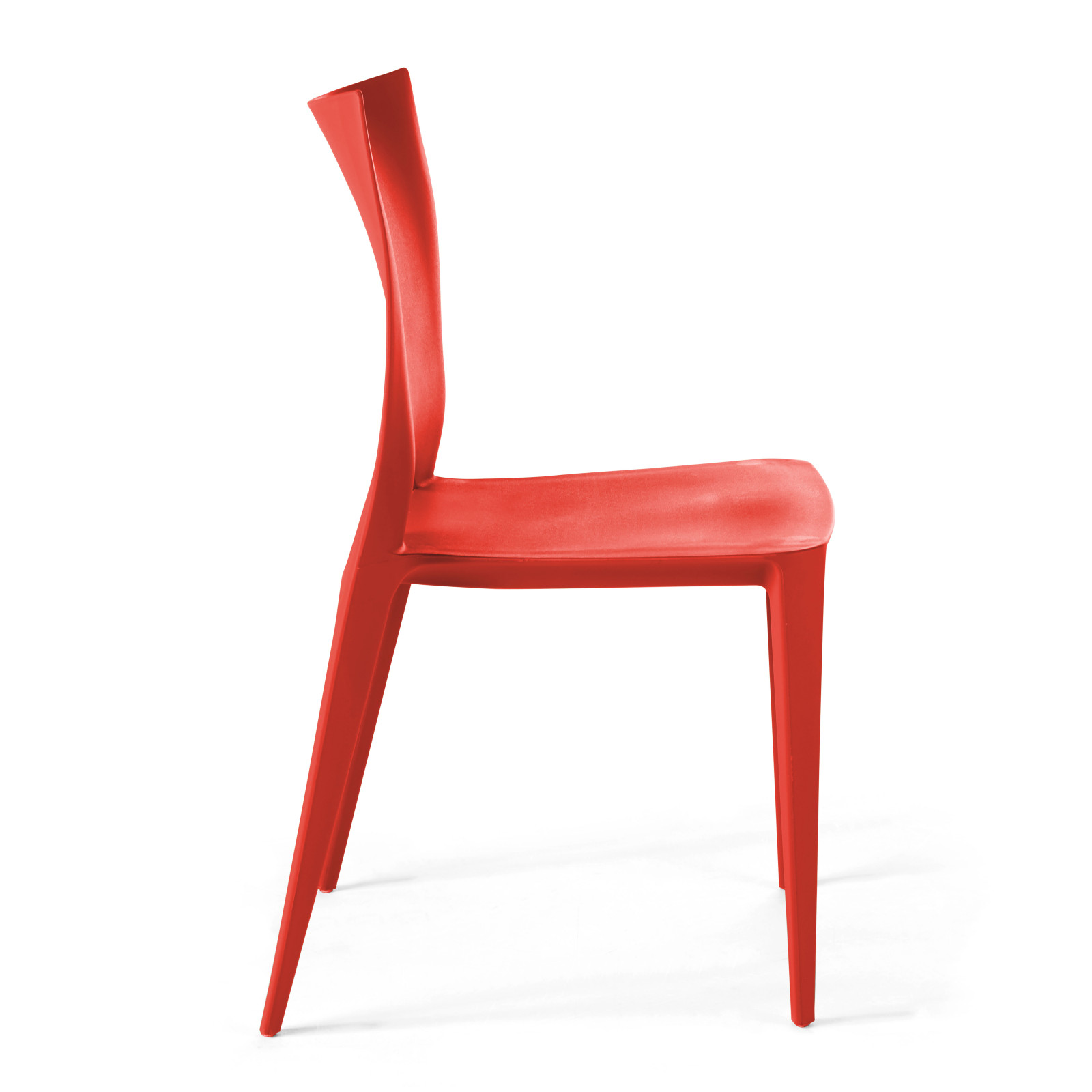 Chaises de jardin en plastique Lot de 4