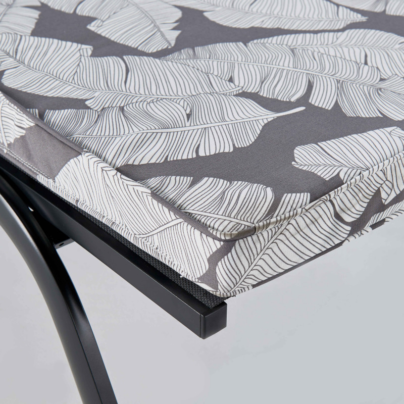 Lot de 2 coussins (186 x 60 x 5 cm) pour bain de soleil (4/6)