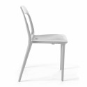 Chaise de jardin design en plastique