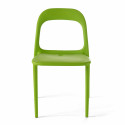 Chaise de jardin design en plastique