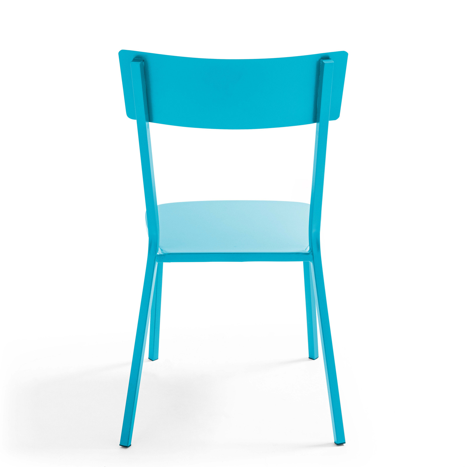 Chaise de jardin en métal bistrot