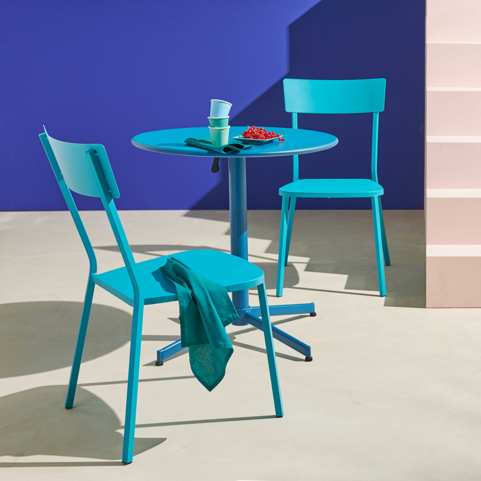 Chaise de jardin en métal bistrot Chaise de jardin en métal bistrot