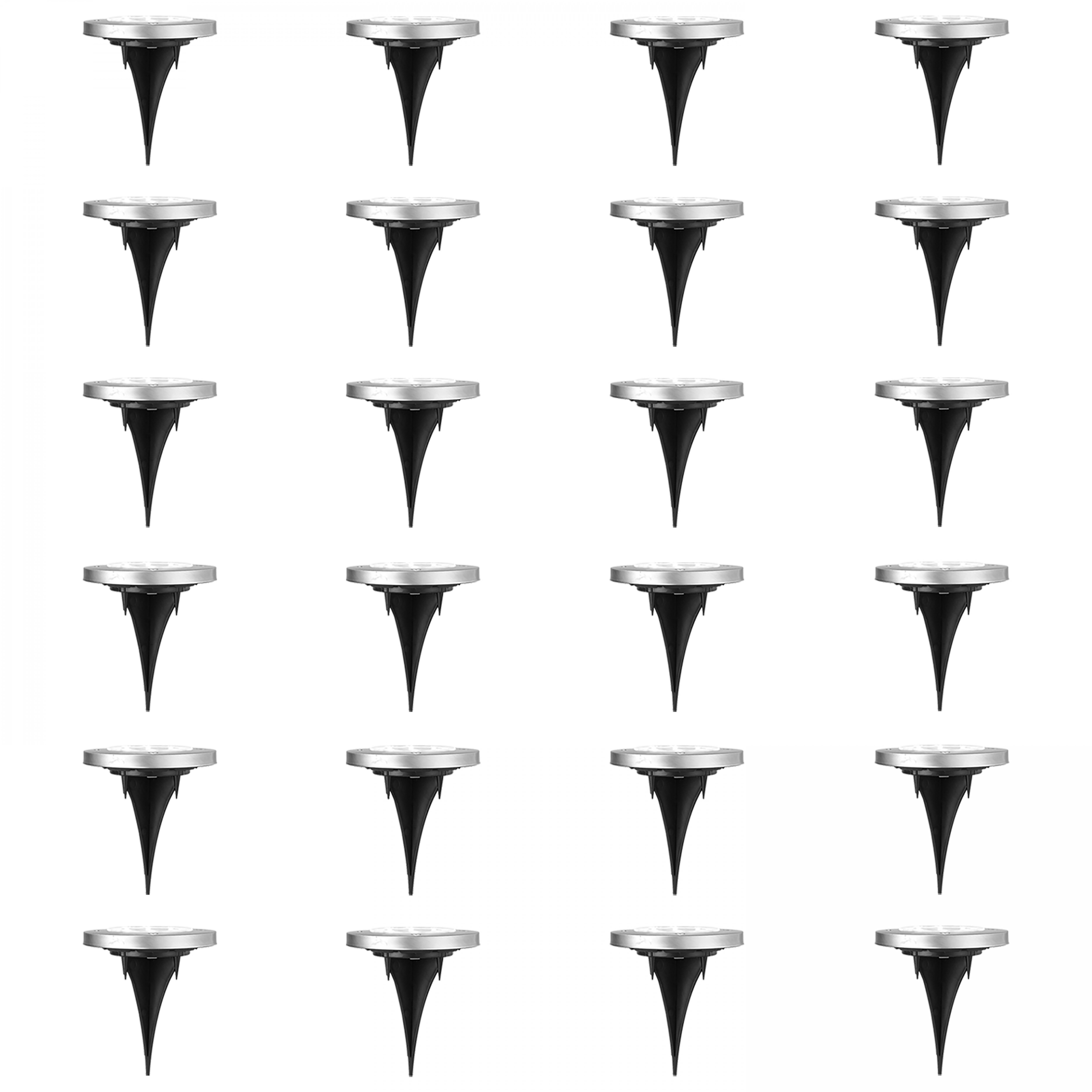 Lot de 8, 16, 24 ou 32 spots solaires à planter