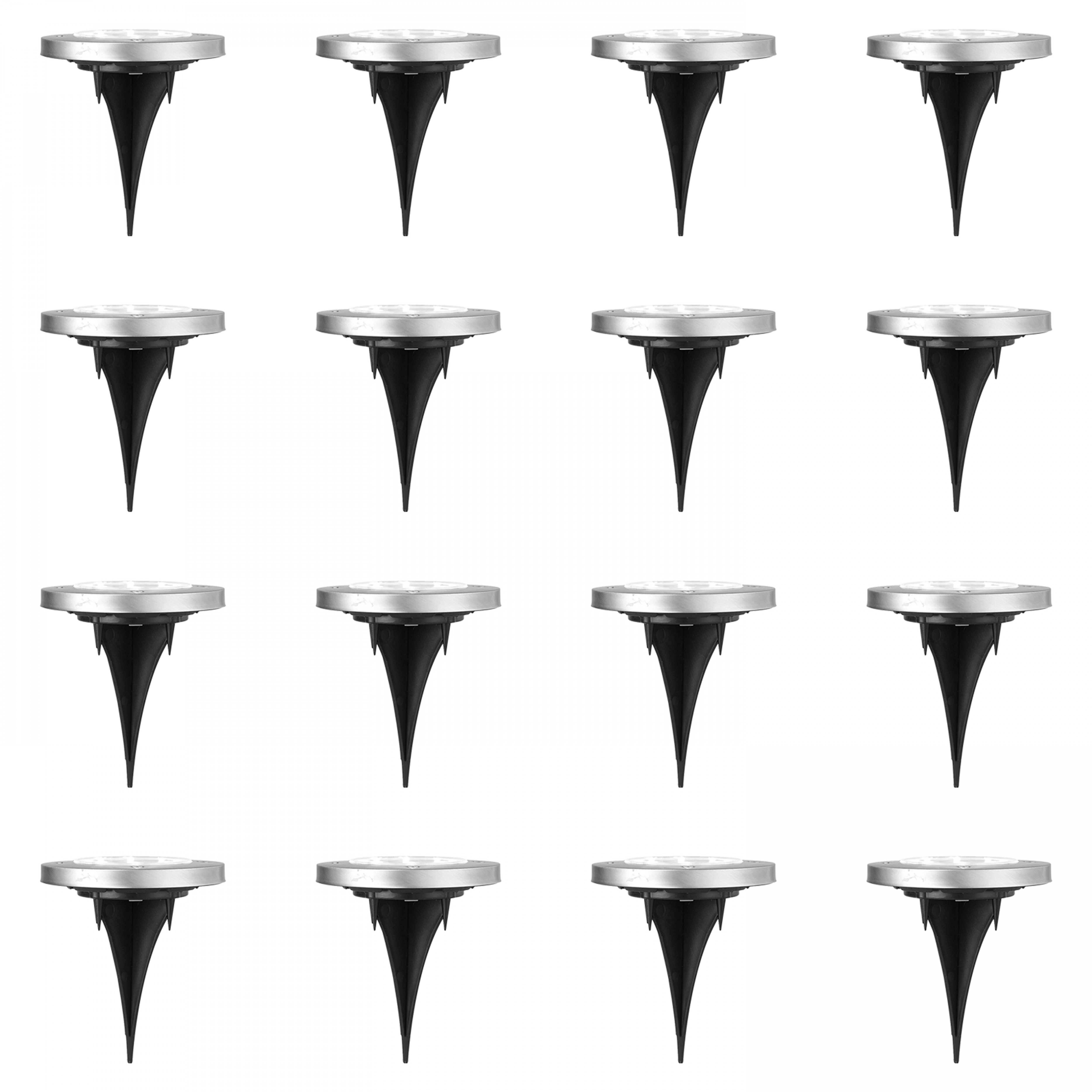 Lot de 8, 16, 24 ou 32 spots solaires à planter