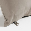 Lot de 2 coussins cale dos uni 40 x 20 cm