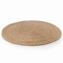 Tapis rond en jute naturel