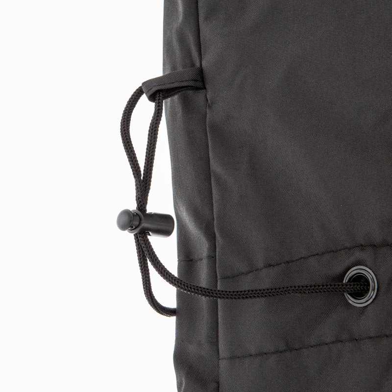 Housse de parasol déporté noire hauteur 240 cm