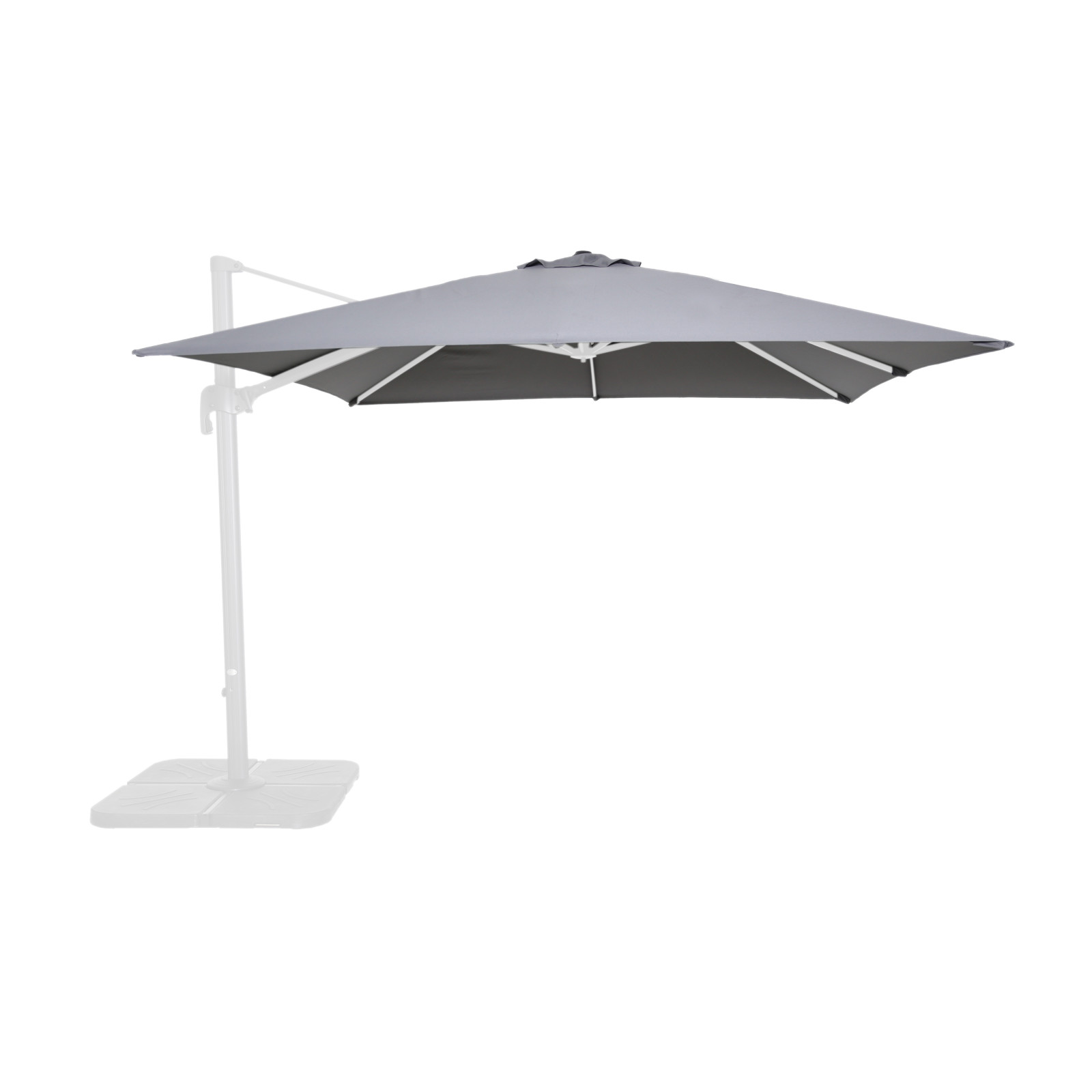 XXXXX Toile pour parasol 3x3m 240g/m2 - Malaga