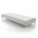 Pack Prenium Alur matelas + sommier Revo + pieds Pye + Misha tête de lit