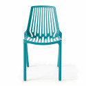Lot de 4 chaises de jardin en plastique