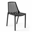 Chaise de jardin ajourée en plastique