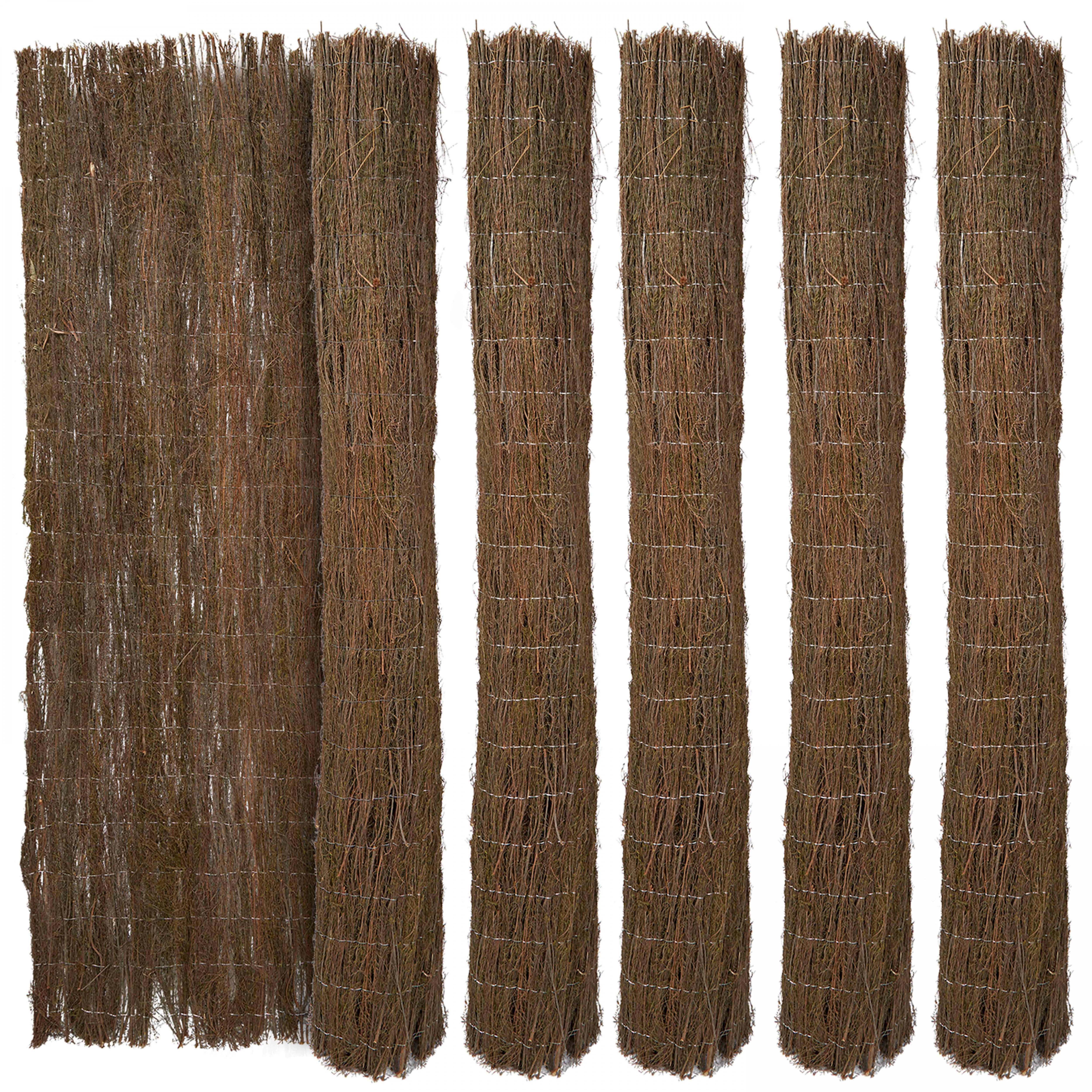 Lot de 3 ou 5 brandes de bruyère 800g/m², Hauteur 1m - Occultation moyenne