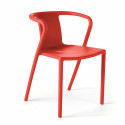 Fauteuil de jardin design en plastique