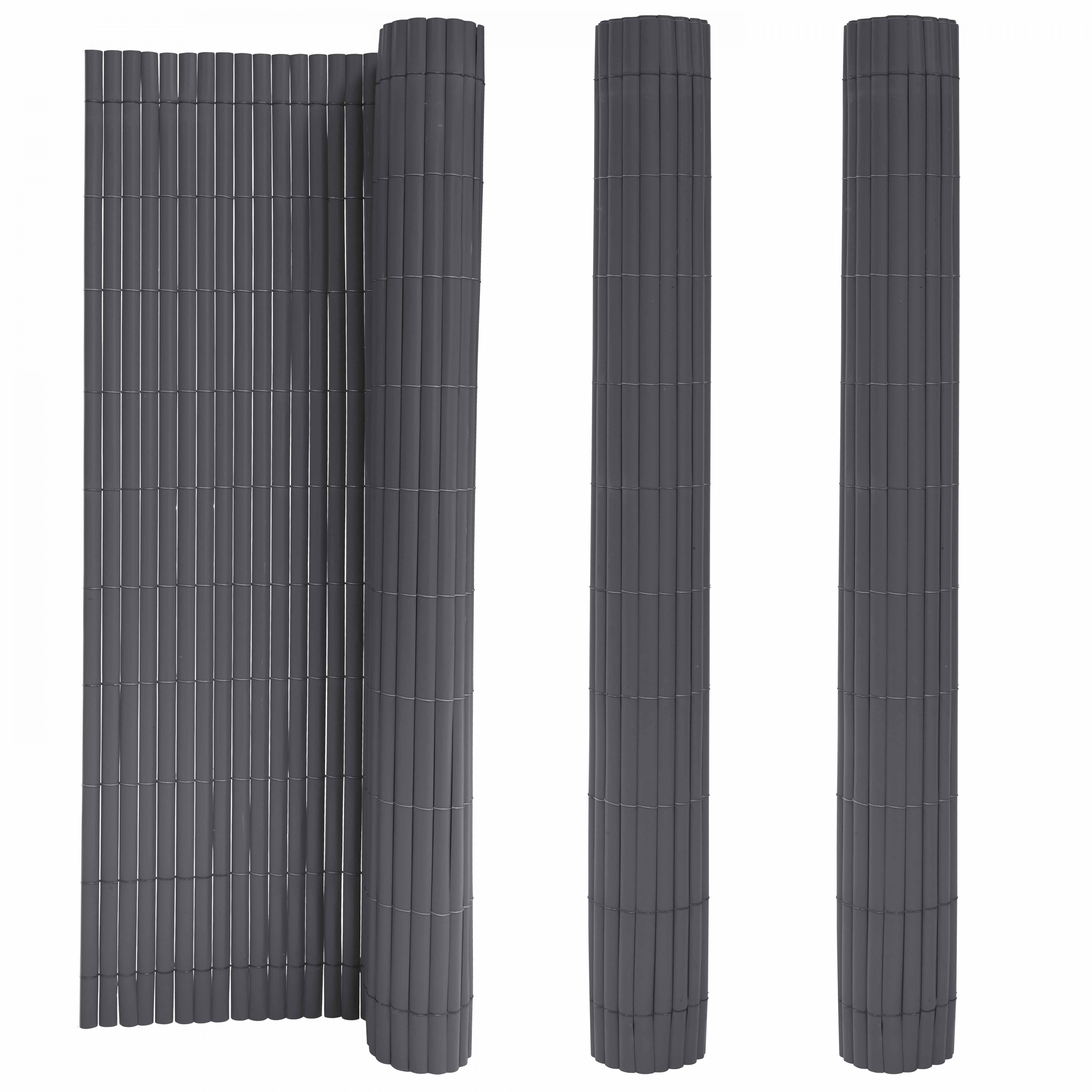 Lot de 3 ou 5 canisses en PVC 900gr/m², occultation élevée