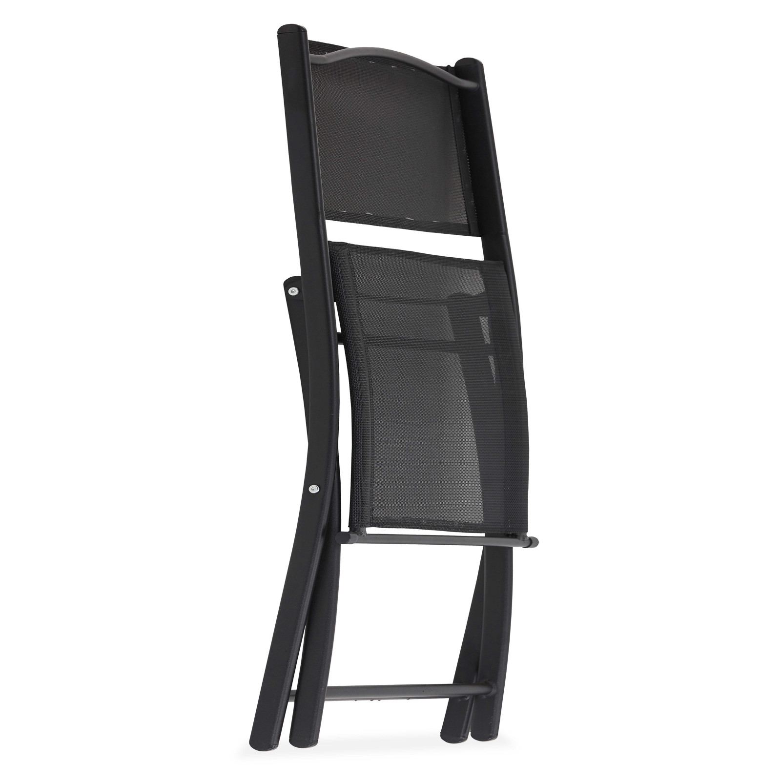 Table de jardin rectangulaire 130 x 80 cm et 4 chaises pliantes