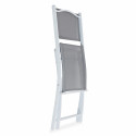 Table de jardin rectangulaire 130 x 80 cm et 4 chaises pliantes