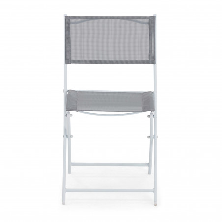 Table de jardin rectangulaire 130 x 80 cm et 4 chaises pliantes