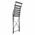 Ensemble table rectangulaire (110 x 70 x 71 cm) et 4 chaises