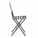 Ensemble table rectangulaire (110 x 70 x 71 cm) et 4 chaises