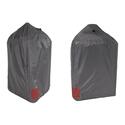Housse barbecue rond grise Ø70x80 cm (1/4)